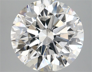 Picture of Lab Grown Diamond 3.69 Carats, Round with Ideal Cut, E Color, VS1 Clarity and Certified by IGI