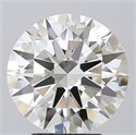 Natural Diamond 4.02 Carats, Round with Excellent Cut, I Color, VS2 Clarity and Certified by GIA