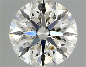 Foto Diamante Natural 0.56 quilates, Redondo , Color J, claridad VVS1 y certificado GIA de