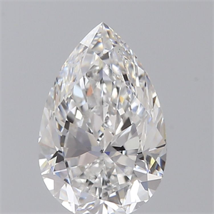 Picture of Natural Diamond 0.92 Carats, Pear with  Cut, E Color, VS2 Clarity and Certified by GIA