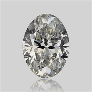 Picture of Natural Diamond 0.50 Carats, Oval with  Cut, H Color, SI2 Clarity and Certified by GIA