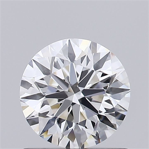 Picture of Lab Grown Diamond 0.72 Carats, Round with Excellent Cut, D Color, VS1 Clarity and Certified by IGI