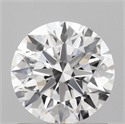Lab Grown Diamond 1.20 Carats, Round with Ideal Cut, D Color, VVS2 Clarity and Certified by IGI