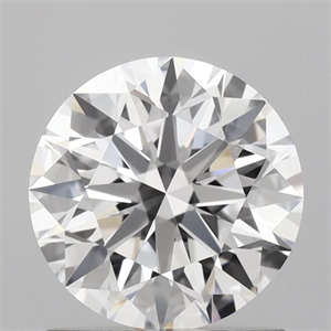 Picture of Lab Grown Diamond 1.20 Carats, Round with Ideal Cut, D Color, VVS2 Clarity and Certified by IGI