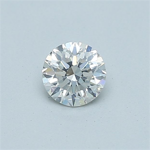 Picture of Natural Diamond 0.40 Carats, Round with Very Good Cut, G Color, SI1 Clarity and Certified by GIA
