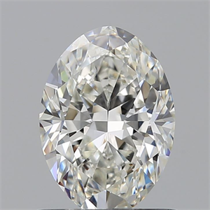 Picture of Natural Diamond 0.90 Carats, Oval with  Cut, H Color, VS1 Clarity and Certified by GIA