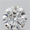 Natural Diamond 1.00 Carats, Round with Very Good Cut, H Color, SI1 Clarity and Certified by GIA