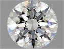 Diamante Natural 0.62 quilates, Redondo , Color I, claridad VS1 y certificado GIA