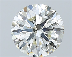 Foto Diamante Natural 1.60 quilates, Redondo , Color H, claridad VVS2 y certificado IGI de