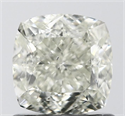 Natural Diamond 1.02 Carats, Cushion with  Cut, M Color, SI1 Clarity and Certified by GIA