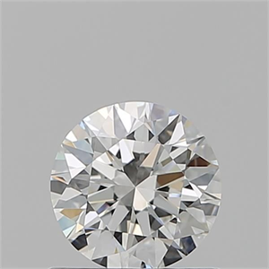 Foto Diamante Natural 0.72 quilates, Redondo , Color F, claridad VVS1 y certificado GIA de