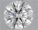 Natural Diamond 0.81 Carats, Round with Excellent Cut, D Color, SI2 Clarity and Certified by GIA