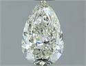 Natural Diamond 0.71 Carats, Pear with  Cut, I Color, SI1 Clarity and Certified by IGI