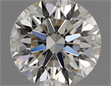 Diamante Natural 0.46 quilates, Redondo , Color I, claridad VS2 y certificado GIA