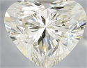 Natural Diamond 4.57 Carats, Heart with  Cut, J Color, VVS1 Clarity and Certified by IGI