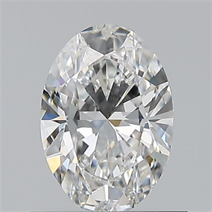 Picture of Natural Diamond 0.60 Carats, Oval with  Cut, F Color, VS1 Clarity and Certified by GIA