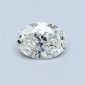 Picture of Natural Diamond 0.51 Carats, Oval with  Cut, G Color, VVS1 Clarity and Certified by GIA