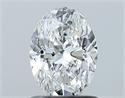 Diamante Natural 1.00 quilates, Ovalado , Color E, claridad VS1 y certificado GIA