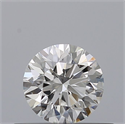 Natural Diamond 0.40 Carats, Round with Excellent Cut, D Color, VVS2 Clarity and Certified by GIA