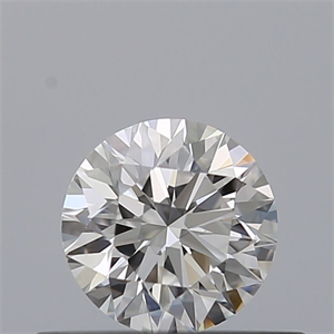 Picture of Natural Diamond 0.40 Carats, Round with Excellent Cut, D Color, VVS2 Clarity and Certified by GIA