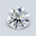 Diamante Natural 1.01 quilates, Redondo , Color F, claridad SI1 y certificado GIA