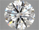 Del inventario de diamantes de laboratorio, 3.54 quilates, Redondo , Color H, claridad VS2 y certificado IGI