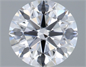 Del inventario de diamantes de laboratorio, 2.02 quilates, Redondo , Color D, claridad VVS1 y certificado GIA