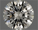 Natural Diamond 0.41 Carats, Round with Excellent Cut, L Color, VVS1 Clarity and Certified by GIA