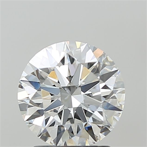 Picture of Lab Grown Diamond 2.10 Carats, Round with Ideal Cut, E Color, VVS1 Clarity and Certified by IGI