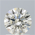 Diamante Natural 0.90 quilates, Redondo , Color K, claridad VVS1 y certificado IGI