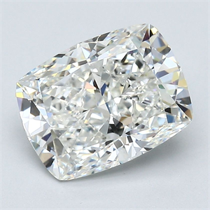 Picture of Natural Diamond 3.09 Carats, Cushion with  Cut, H Color, VS2 Clarity and Certified by GIA