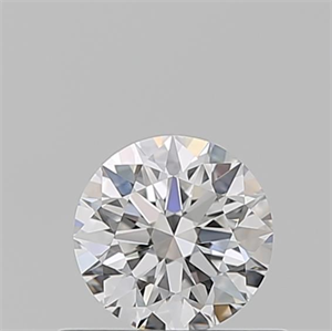 Picture of Natural Diamond 0.51 Carats, Round with Excellent Cut, E Color, VVS2 Clarity and Certified by GIA