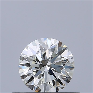 Picture of Natural Diamond 0.40 Carats, Round with Excellent Cut, I Color, VVS1 Clarity and Certified by GIA