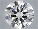 Lab Grown Diamond 6.00 Carats, Round with Excellent Cut, E Color, VVS2 Clarity and Certified by IGI