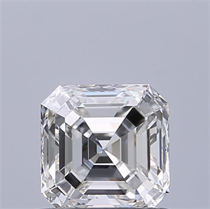 Picture of Natural Diamond 0.71 Carats, Asscher with  Cut, G Color, VVS2 Clarity and Certified by GIA