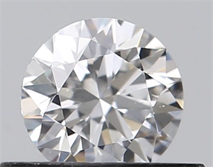 Foto Diamante Natural 0.40 quilates, Redondo , Color D, claridad SI1 y certificado GIA de