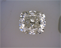 Natural Diamond 0.53 Carats, Cushion with  Cut, J Color, VS2 Clarity and Certified by GIA