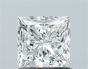 Picture of Natural Diamond 1.01 Carats, Princess with  Cut, I Color, VS2 Clarity and Certified by GIA