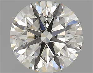 Picture of Natural Diamond 0.82 Carats, Round with Excellent Cut, J Color, SI2 Clarity and Certified by GIA