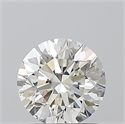 Diamante Natural 1.01 quilates, Redondo , Color J, claridad SI1 y certificado GIA