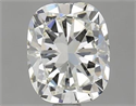 Natural Diamond 1.50 Carats, Cushion with  Cut, J Color, VS2 Clarity and Certified by GIA