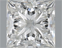 Natural Diamond 1.50 Carats, Princess with  Cut, I Color, SI1 Clarity and Certified by GIA