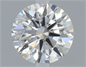 Natural Diamond 0.80 Carats, Round with Excellent Cut, J Color, SI1 Clarity and Certified by GIA