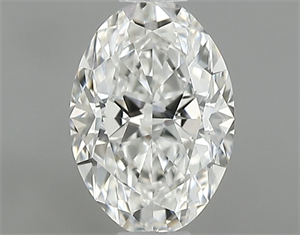 Picture of Natural Diamond 0.50 Carats, Oval with  Cut, H Color, IF Clarity and Certified by GIA