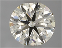 Diamante Natural 0.50 quilates, Redondo , Color J, claridad VS2 y certificado IGI