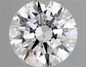 Foto Diamante Natural 0.60 quilates, Redondo , Color H, claridad VS1 y certificado GIA de