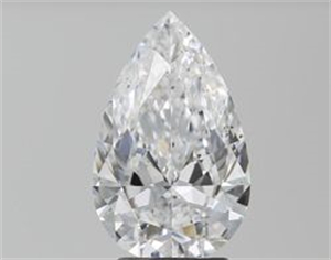 Foto Diamante Natural 3.00 quilates, De pera , Color D, claridad SI1 y certificado GIA de