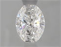 Diamante Natural 0.50 quilates, Ovalado , Color E, claridad SI1 y certificado GIA