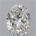 Diamante Natural 0.90 quilates, Ovalado , Color F, claridad VVS2 y certificado GIA