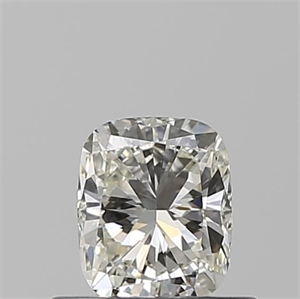 Picture of Natural Diamond 0.50 Carats, Cushion with  Cut, I Color, VVS1 Clarity and Certified by GIA